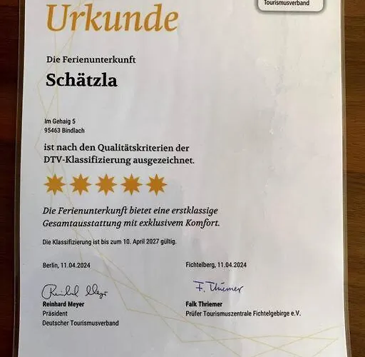 Schaetzla Mit Fasssauna Bindlach